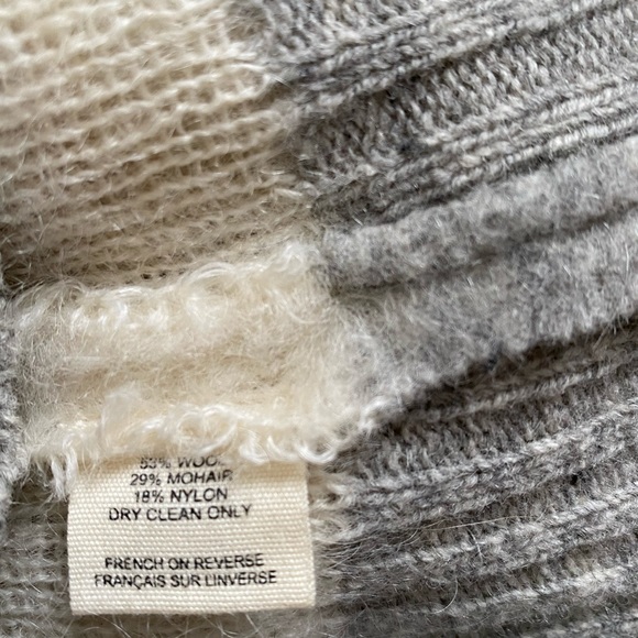 Anthropologie Sleeping on Snow Mohair Floral Double Time Cardigan, Size L - Picture 9 of 10